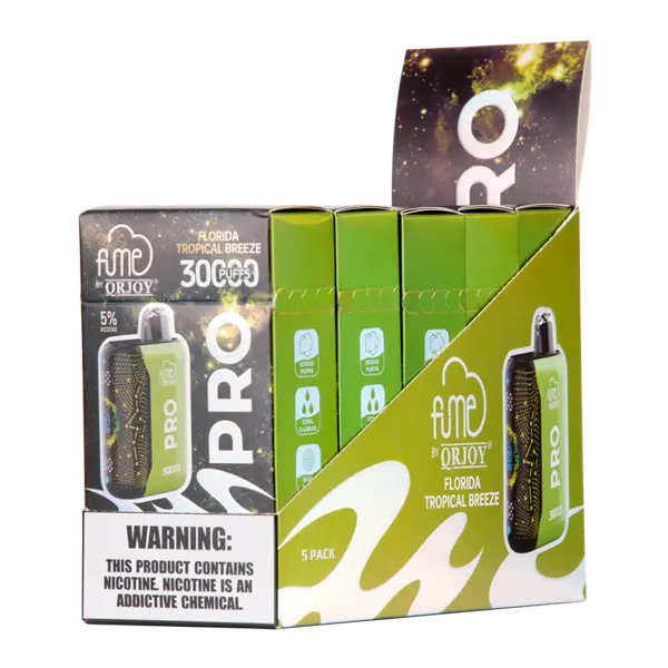 BUY 1 GET 1 FREE Florida Tropical Breeze Fume PRO 30K | Vape Amazon India Fume