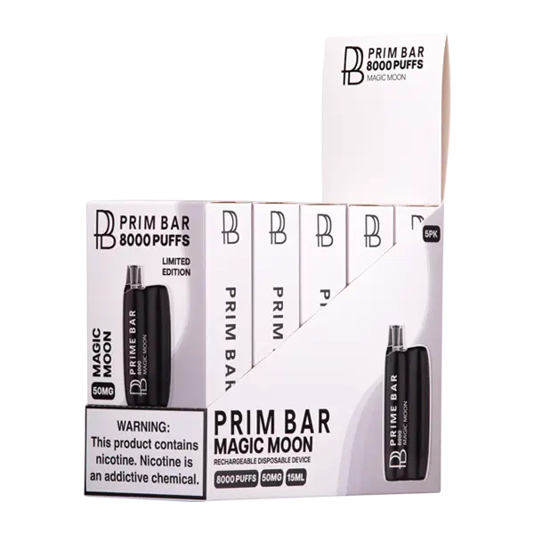 BUY 1 GET 1 FREE Magic Moon Prime Bar 8000 | Vape Amazon India Prime Bar