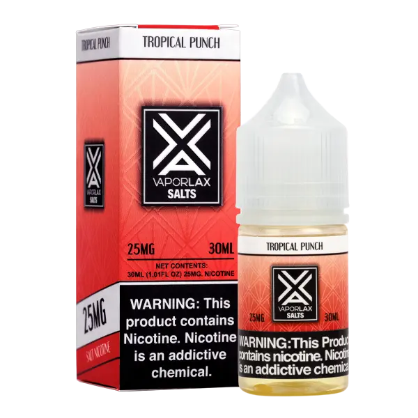 BUY 1 GET 1 FREE Tropical Punch VaporLax Salt | Vape Amazon India VaporLax