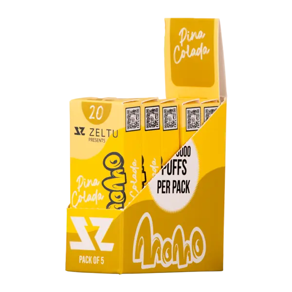 BUY 1 GET 1 FREE Pina Colada Momo Zeltu X3 Pods | Vape Amazon India Zeltu