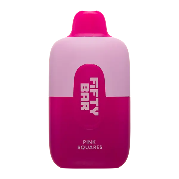 BUY 1 GET 1 FREE Pink Squares Fifty Bar | Vape Amazon India