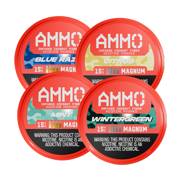 BUY 1 GET 1 FREE AMMO Pouch Sampler | Vape Amazon India - Vape Amazon India