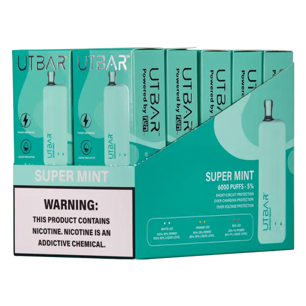 BUY 1 GET 1 FREE Super Mint UT Bar | Vape Amazon India Flum