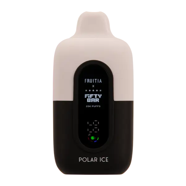 BUY 1 GET 1 FREE Polar Ice FRUITIA X Fifty Bar 20K | Vape Amazon India