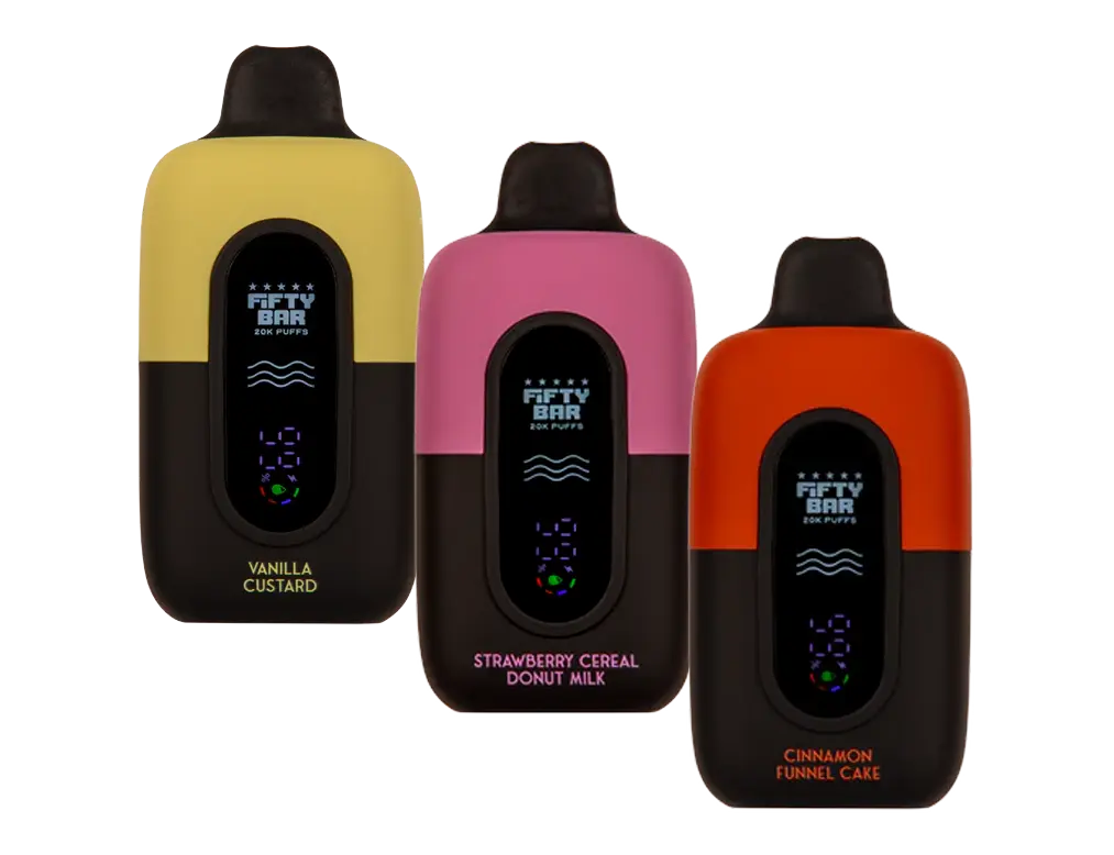 BUY 1 GET 1 FREE Fifty Bar 20K Black Series Sampler | Vape Amazon India