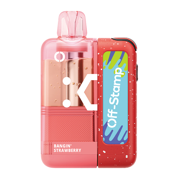 BUY 1 GET 1 FREE Bangin Strawberry Off Stamp X-Cube Kit (Crystal) | Vape Amazon India