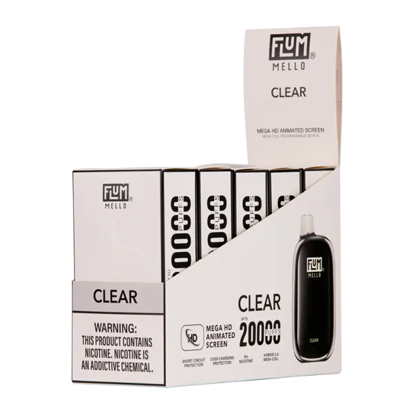 BUY 1 GET 1 FREE Clear FLUM Mello | Vape Amazon India Flum