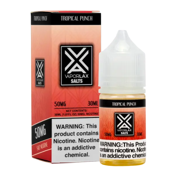 BUY 1 GET 1 FREE Tropical Punch VaporLax Salt | Vape Amazon India