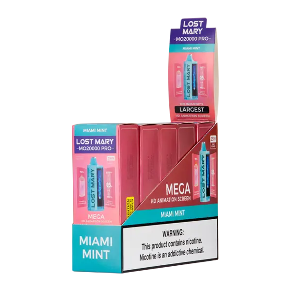 BUY 1 GET 1 FREE Miami Mint Lost Mary MO20000 PRO | Vape Amazon India Lost Mary