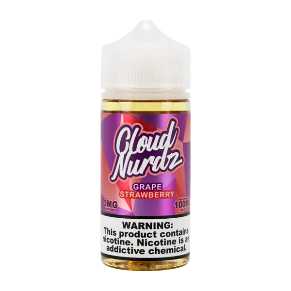 BUY 1 GET 1 FREE Grape Strawberry by Cloud Nurdz 100mL | Vape Amazon India