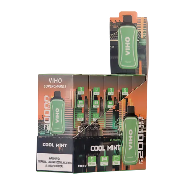 BUY 1 GET 1 FREE Cool Mint Viho Supercharge | Vape Amazon India Viho