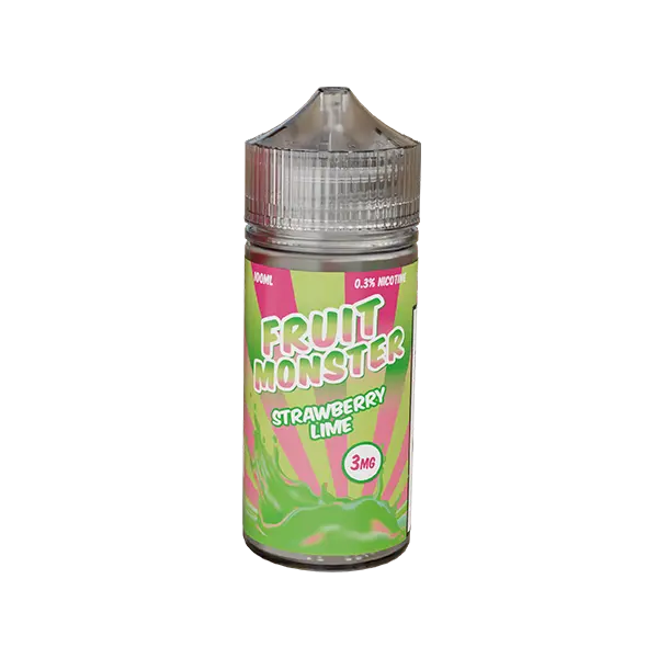 BUY 1 GET 1 FREE Strawberry Lime Fruit Monster eJuice | Vape Amazon India