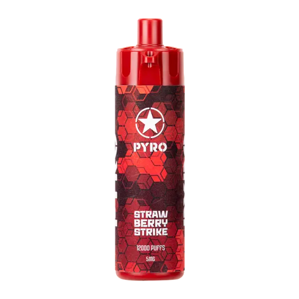 BUY 1 GET 1 FREE Strawberry Strike PYRO 12000 | Vape Amazon India