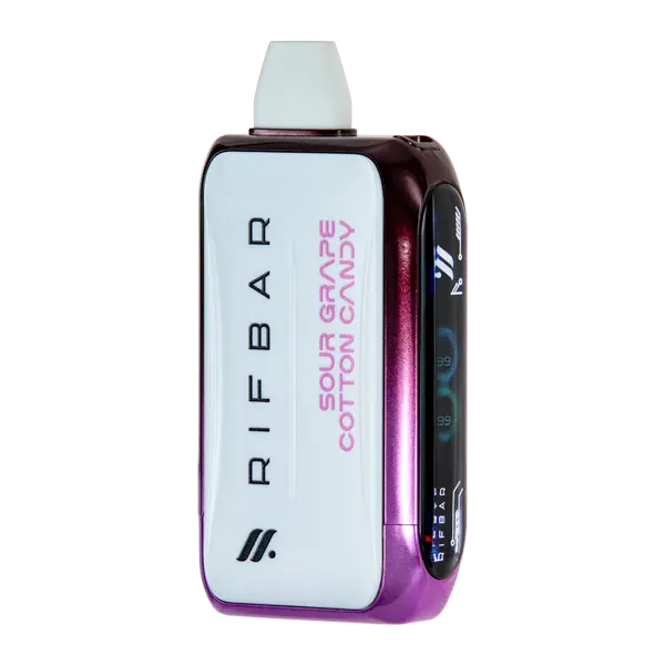 BUY 1 GET 1 FREE Sour Grape Cotton Candy Rifbar Turbo-X 25k | Vape Amazon India