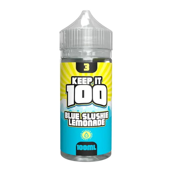BUY 1 GET 1 FREE Blue Slushie Lemonade Keep It 100 Nixodine Juice | Vape Amazon India