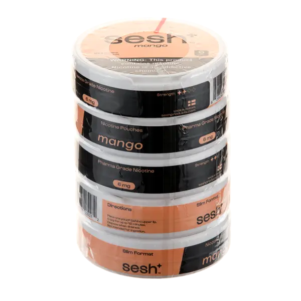 BUY 1 GET 1 FREE Mango Sesh Pouches | Vape Amazon India Sesh