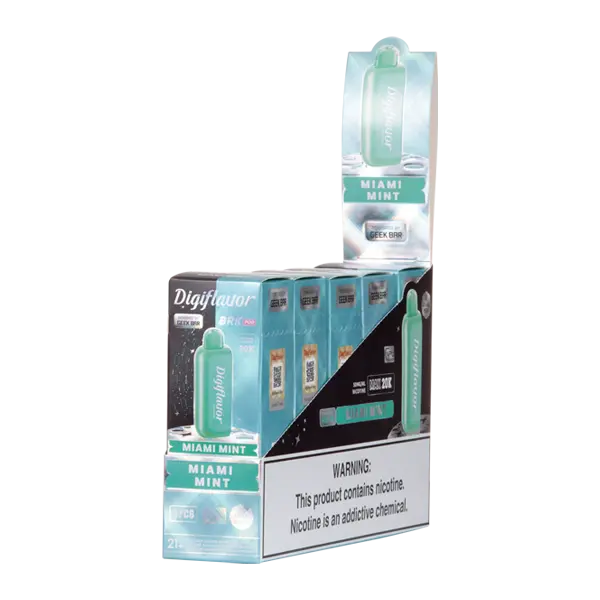 BUY 1 GET 1 FREE Miami Mint Digiflavor BRK Disposable | Vape Amazon India Digiflavor