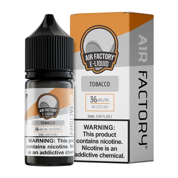 BUY 1 GET 1 FREE Tobacco Air Factory Salt | Vape Amazon India
