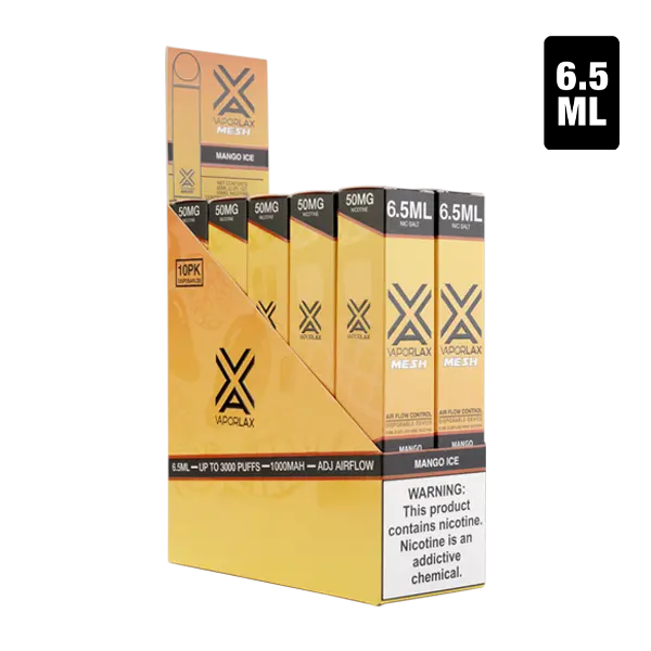 BUY 1 GET 1 FREE Mango Ice by VaporLax | Vape Amazon India VaporLax