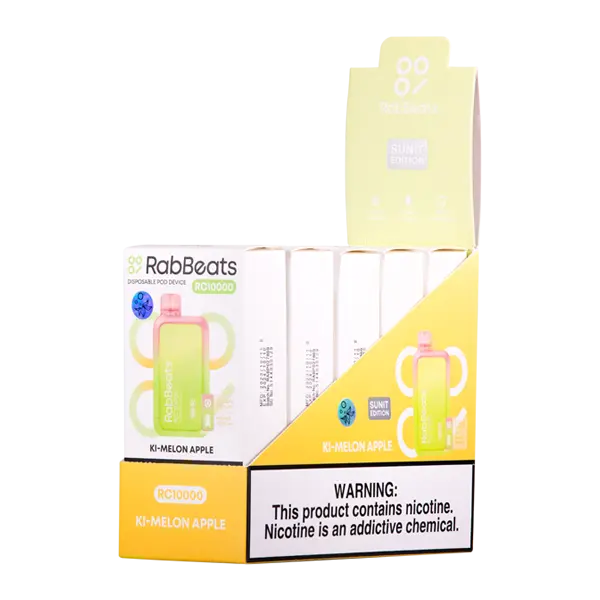 BUY 1 GET 1 FREE Ki-Melon Apple RabBeats RC10000 | Vape Amazon India RabBeats