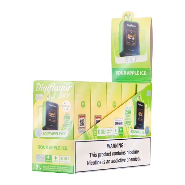 BUY 1 GET 1 FREE Sour Apple Ice Digiflavor Sky | Vape Amazon India Digiflavor