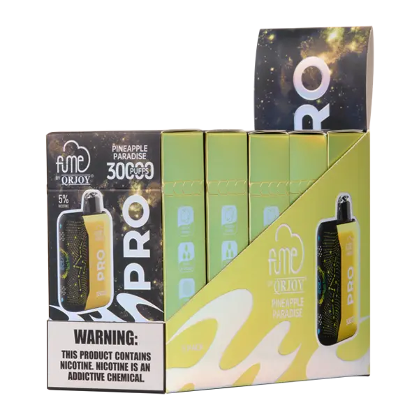 BUY 1 GET 1 FREE Pineapple Paradise Fume PRO 30K | Vape Amazon India Fume