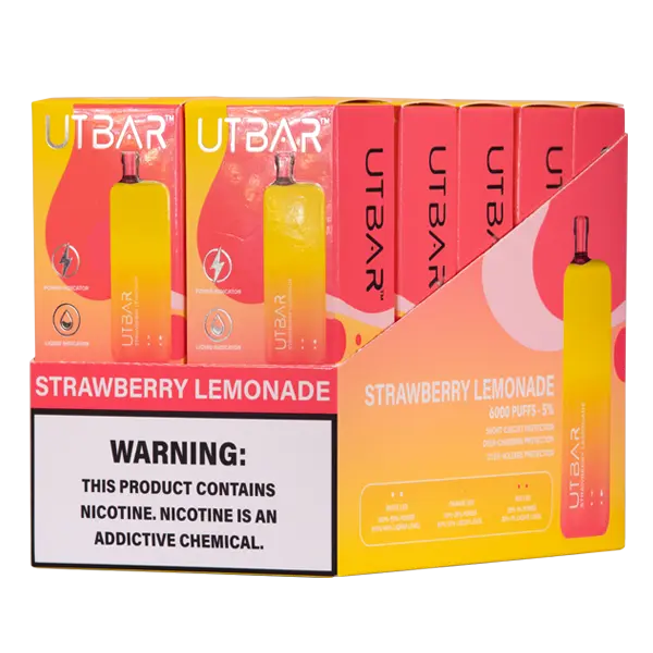 BUY 1 GET 1 FREE Strawberry Lemonade UT Bar | Vape Amazon India Flum