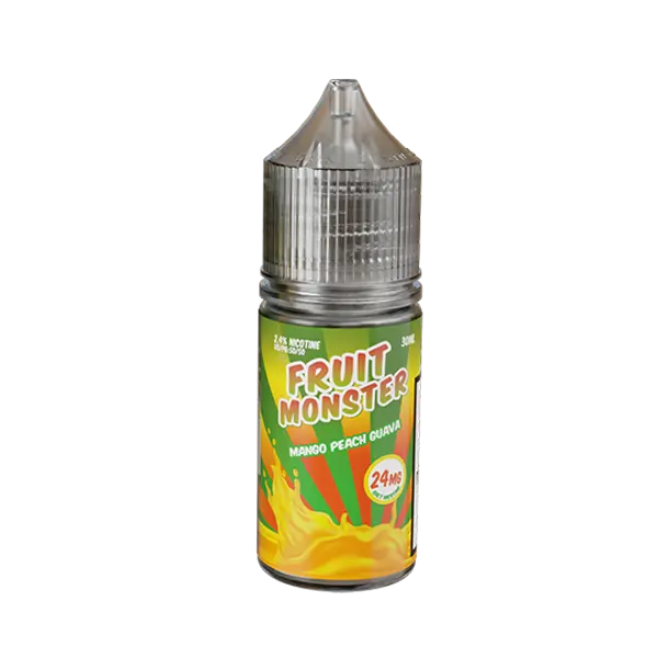 BUY 1 GET 1 FREE Mango Peach Guava Fruit Monster Salt by Monster Labs | Vape Amazon India