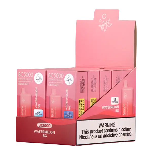 BUY 1 GET 1 FREE Watermelon BG BC5000 | Vape Amazon India EBCREATE