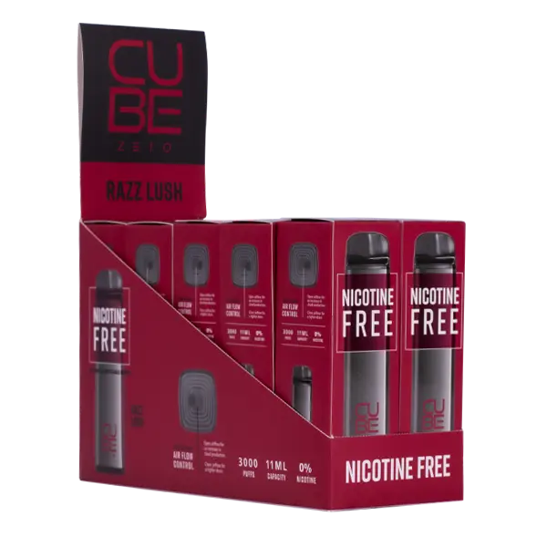 BUY 1 GET 1 FREE Razz Lush by Cube | Vape Amazon India Cube