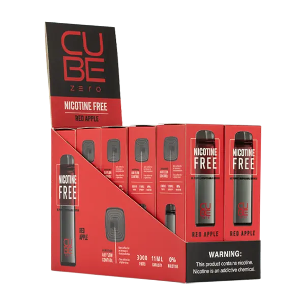BUY 1 GET 1 FREE Red Apple by Cube | Vape Amazon India Cube