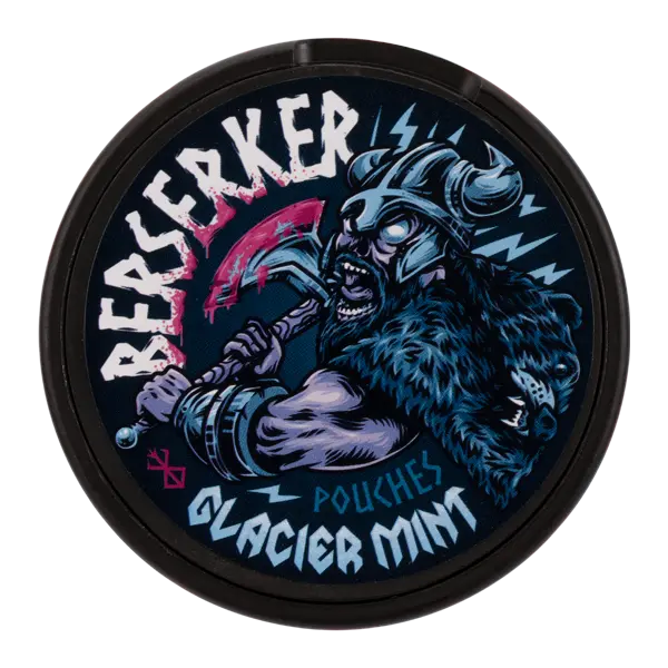 BUY 1 GET 1 FREE Glacier Mint BERSERKER Caffeine Pouch | Vape Amazon India