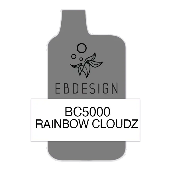 BUY 1 GET 1 FREE Rainbow Cloudz Elf Bar 5000 | Vape Amazon India