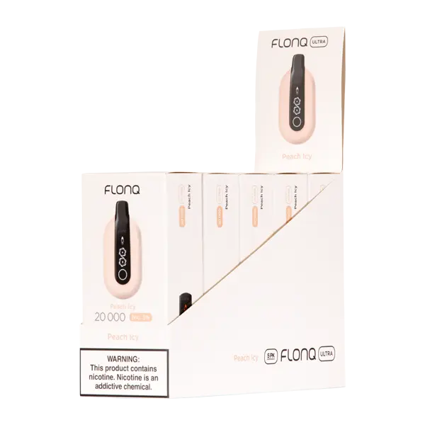 BUY 1 GET 1 FREE Peach Icy Flonq Ultra | Vape Amazon India Flonq