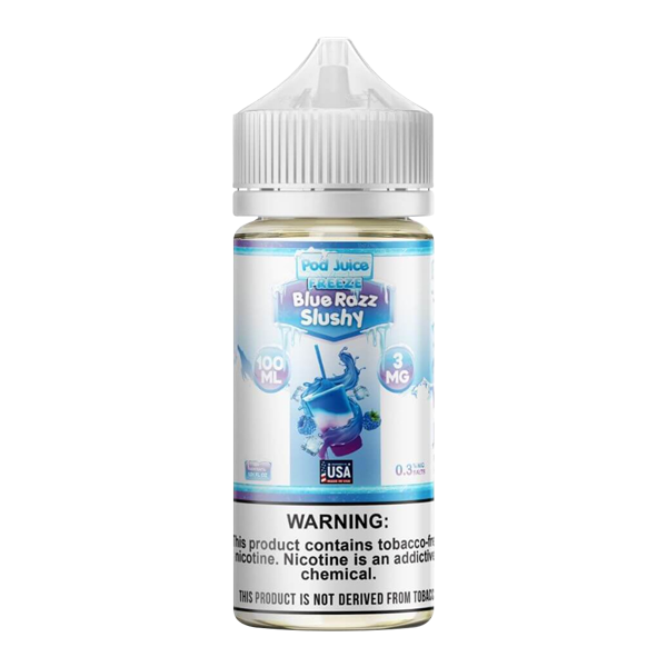 BUY 1 GET 1 FREE Blue Razz Slushy Freeze Pod Juice 100ml | Vape Amazon India